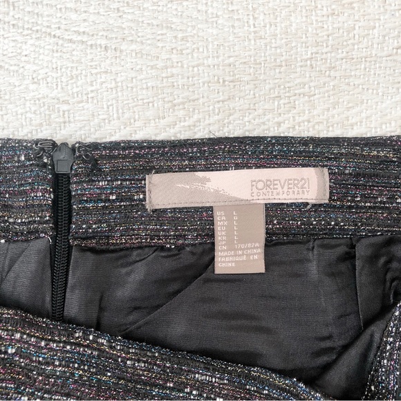 NEW Forever 21 Mini Skirt with Zippers - Picture 6 of 8